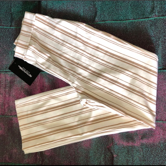 PLT | Stone Stripe Cigarette Trouser - Picture 3 of 7